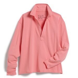 Frank & Eileen Patrick Watermelon Popover Size M 100% Cotton